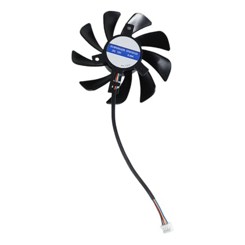 Ksikdeg 90mm 12V 4Pin Graphics Card Cooling Fan for 1070Ti 1080 1050 Coolers VGA Fan as Fan Replacement