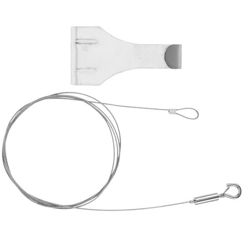 Veemoon 1set Cavi Acciaio Inossidabile Per Appendere Foto e Lampade Ropes Resistenti Per e Cartelloni Per Uso Domestico e Professionale