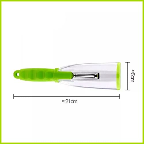 Fruit Vegetable Peeler 3 In 1 With Storage Box Peeling Knife Multifunctional Stainless Steel Household Peeler For Fruit And Vegetable #TOP3