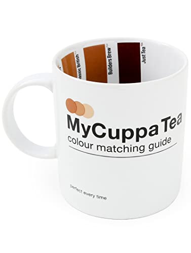 Price comparison product image Suck UK Tea Mug Novelty Mug For Tea Colour Guide Mugs For Men & Women Tea Cup & Large Mug Office Gifts Cups And Mugs Kitchen Accessories New Job Gifts Or Tea & Coffee Mugs Gifts For Women