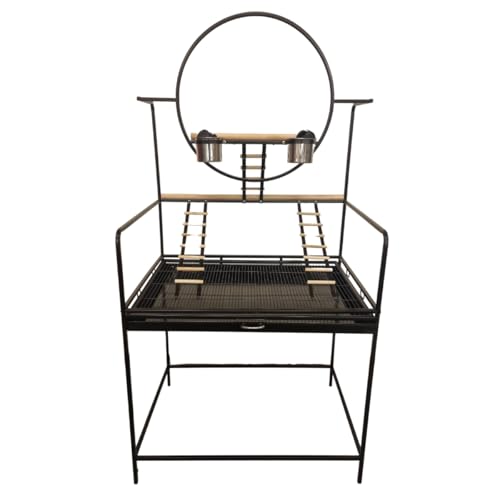 Topmast Soporte para loros Rio - Antracita - 74 x 104 x 157 cm