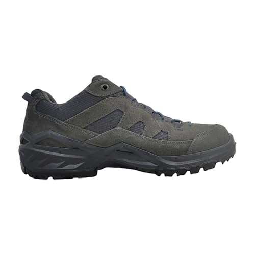 Lowa SIRKOS EVO GTX LO Sportschuhe Herren Wanderschuh Schwarz Freizeit, Schuhgröße:EUR 46.5 | UK 11.5