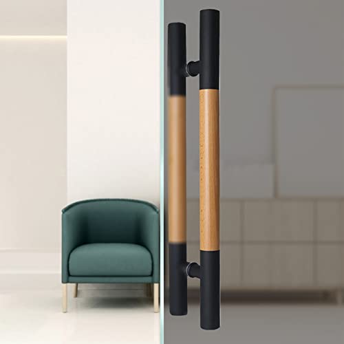 Poignée de porte coulissante double face argent de 150 cm pour douche et intérieur