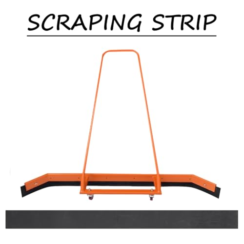 ibasenice High-Elastic Rubber Squeegee Strip Refill 59.05In for Tennis Court Roller Squeegee and Basketball Court Floor Cleaning Replacement Head Durable Sports Maintenance — view 5
