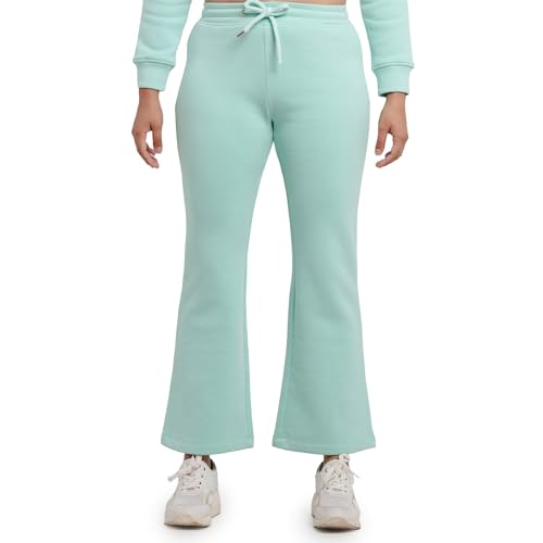 Image of Status Quo Womens Solid Regular Fit Trackpants