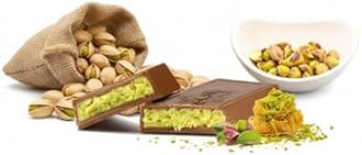 Dubai Chocolate Bar Variety – Hazelnut, Pistachio & Strawberry – 3 Bars, 30g Each / 90g Total – Crunchy Loaded Viral Knafeh Chocolate Bar with Delicious Cream and Kataifi, Gift Box Selection