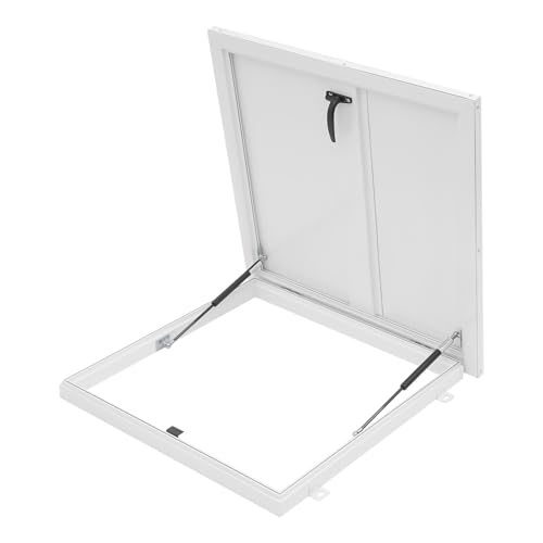 Escotilla de acceso seguro a tejados de 65 x 65 cm para reparación de placas y antenas 7