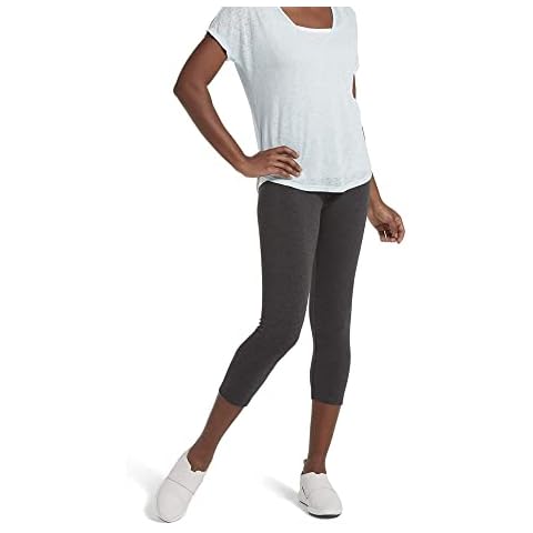 No Nonsense Cotton Blackout Capri Legging Cover