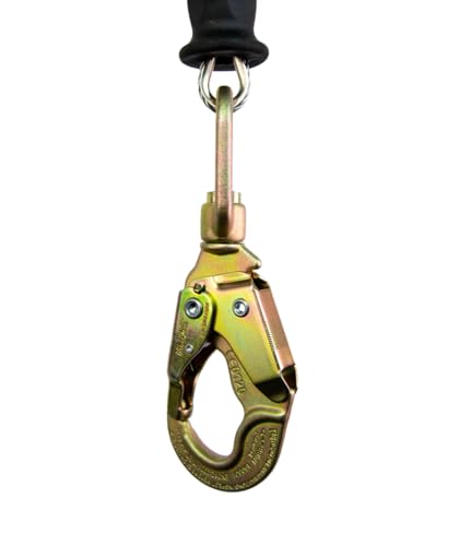 Frontline RPGC50LE Leading Edge Cable Single Leg 50' SRL with Steel Snap Hook End w/Carry on Handle