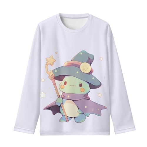 Image of Long Sleeve Shirts for Girls Winter Tops 3-16t Cartoon T Shirts for Fall Clothes