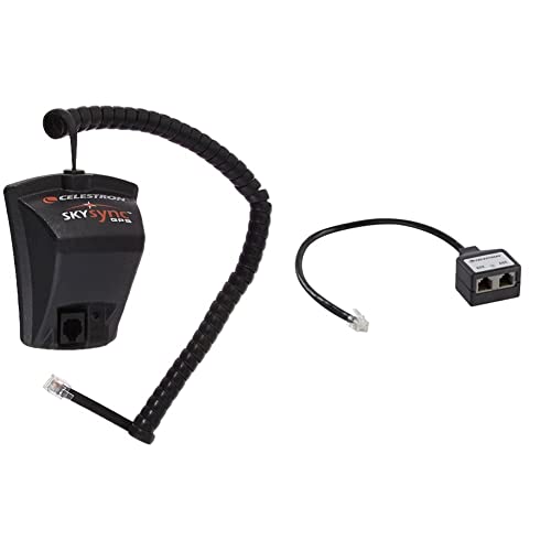 Celestron SkySync Telescope GPS Accessory (93969) and Celestron Aux Port Splitter (93919) Bundle - image 1