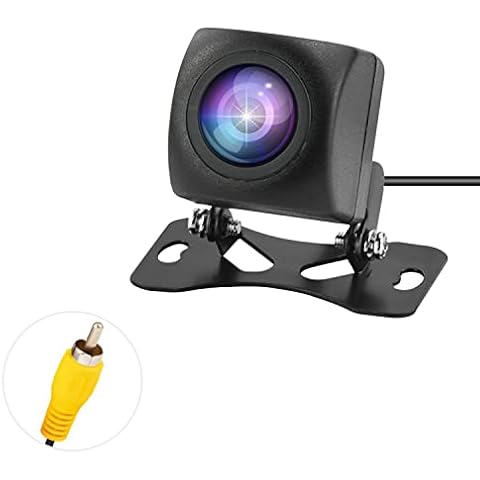 OiLiehu Car Backup Camera Wired Waterproof AHD Car Reverse Camera Night Vision Reversing Camera 170 Degree Wide Angle HD Car Camera, Support NTSC / PAL System Cover