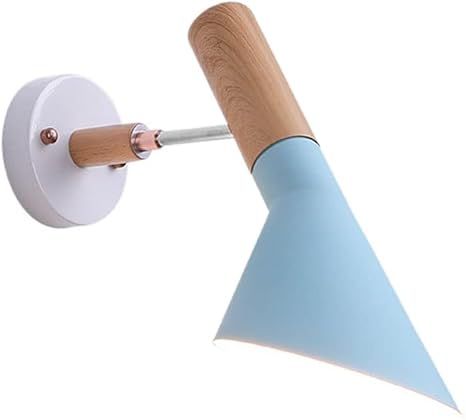 TTBDDDYH TTBDDDYH Moderne slaapkamer bed wandkandelaars lampen, ijdelheid licht over spiegel, 1-licht met verstelbare schaduw muur lantaarn, houten eetkamer wandmontage voor bedlamp woonkamer hal (groen)