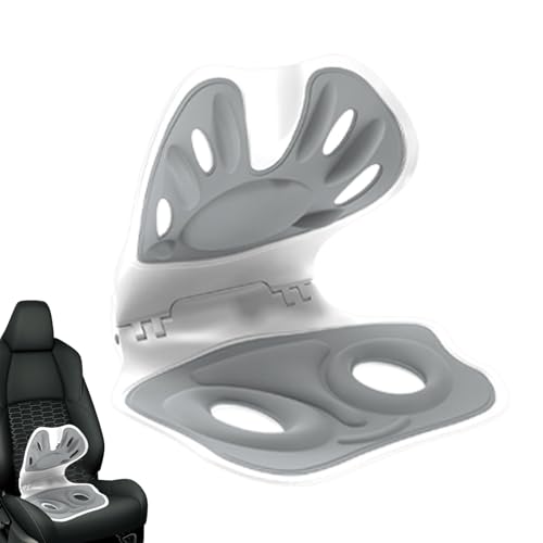 Correcteur de posture ergonomique et coussin assis respirant pliable
