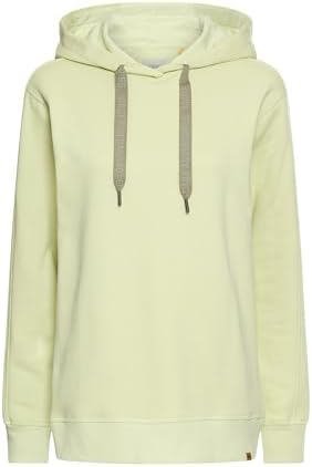 camel active Damen Hoodie aus Reiner Baumwolle