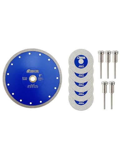 Disque diamant SHDIATOOL 30mm avec axe 3mm pour mini meuleuse