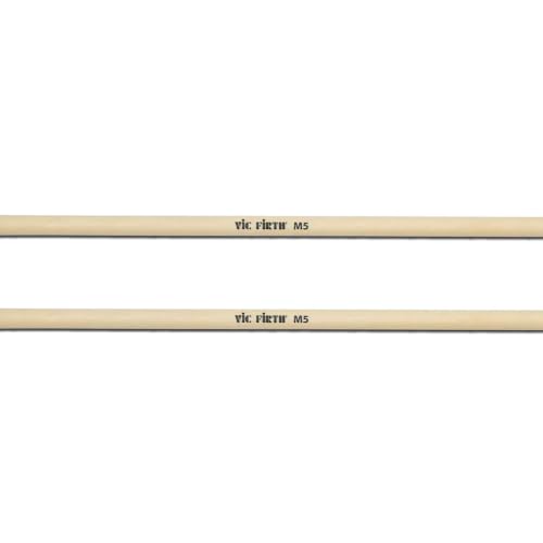 Image of Vic Firth M5 American Custom Keyboard Medium Mallets - Black Rubber - 3 Pairs