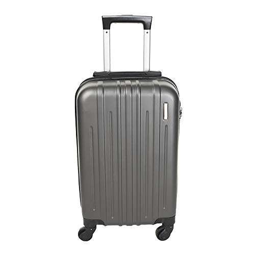 Mala de Bordo em ABS Com 4 Rodas 360 - Roncalli Cross (Grafite)