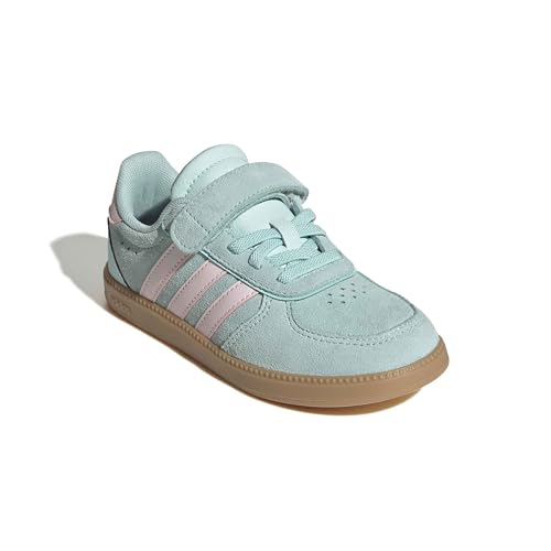 adidas Unisex Kinder Breaknet Sleek Children Shoes, Semi Flash Aqua/Clear Pink/Gum 3, 32 EU – Ansicht 3