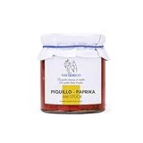 El Navarrico - Piquillo-Pfeffer in traditionellen Streifen | Natürlich und frisch | 200g Verpackung