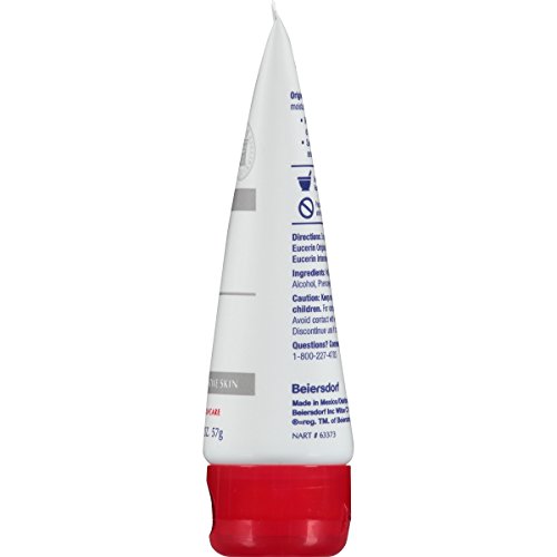 Eucerin Original Healing Cream - Fragrance Free, Rich Lotion for Extremely Dry Skin - 2 oz. Tube (Pack of 1)