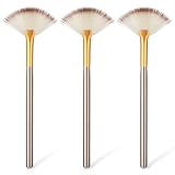 JIYIN 3 STÜCK MASKENPINSEL GESICHT, GESICHTSPINSEL FÄCHERPINSEL KOSMETIK GESICHTS-BÜRSTEN SÄURE APPLIKATOR FÜR SCHLAMM-GESICHTSCREME