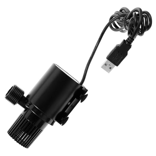 NOLITOY Bomba de Agua Sumergible USB Silenciosa para Fuente de Agua de Mascotas Mini Motor sin Cepillo Diseño Duradero para Acuarios y Jardines Acuáticos
