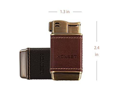 Encendedor Soft Flame de Cuero Pequeño Recargable miniatura 4