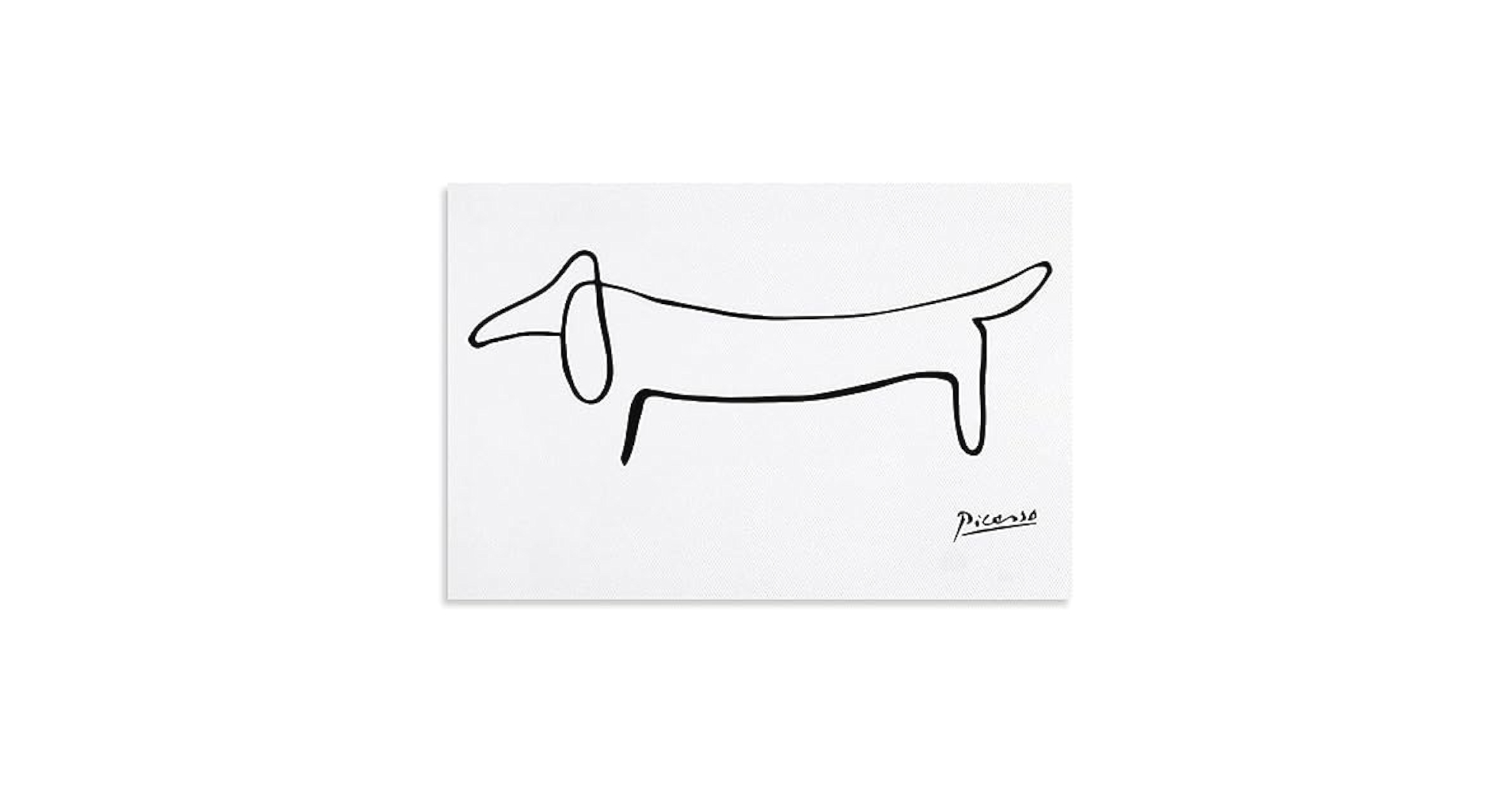 額装済/犬（パブロ ピカソ） 犬（パブロ ピカソ） ポスター販売のアズポスター｜ポスター