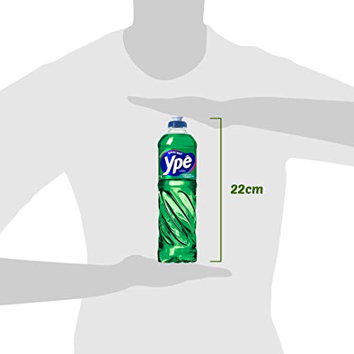 Lava Louças Ypê Limão 500Ml, Ypê, Verde