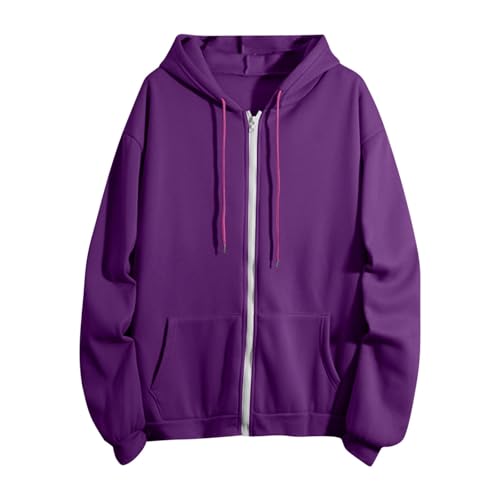 Veste à capuche femme grande taille ample pour effacer les complexes - 5