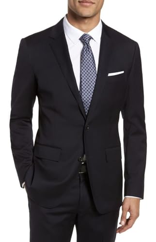 Terno Italiano Slim completo, paletó e calça, tecido Oxford, para casamentos e eventos.