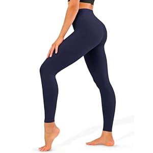 Leggings for Women – High Waisted Tummy Control Yoga Pants Full Length Buttery Soft for Workout Athletic