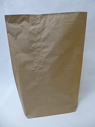 50 St. Papier-Bioabfallsäcke 240l Format 80x120x30 cm Motiv: "unbedruckt", 2lagig, mit extra Bodendeckblatt