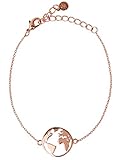 🌍 BESONDERE QUALITÄT - Mit ECHTEM 14 Karat Gold überzogen. Handgearbeitet und ein echtes Einzelstück, doppelt dick vergoldet mit 585er Rosegold (14 Karat Rose-Gold) , Nickelfrei und allergieneutral.