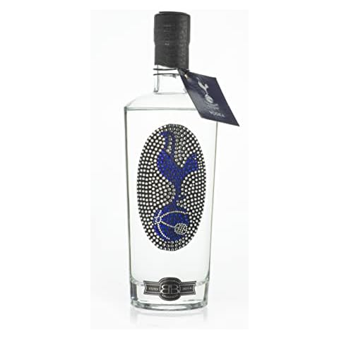 Tottenham Hotspur Gifts for Men & Women | Official Crystal Edition Fathers Day or Birthday Vodka for Spurs FC Football Fans. Premium Alcohol by Bohemian Brands - Vodka 70 cl Cover