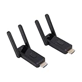 Cryfokt Trasmettitore E Ricevitore Hdmi Wireless, Interfaccia Multimediale Ad Alta Definizione, Splitter Hdmi Wireless Wi-Fi 5G con Decodifica 4K, 1080P HD per Laptop, Pc, TV Box