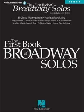 First Book of Broadway Solos Tenor Edition - Book/Online Audio Pack - Image 2