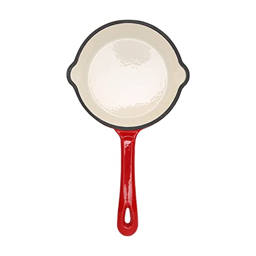 Poêle en fonte émaillée haut de gamme 16 cm induction antiadhésive durable - 2