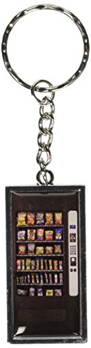 GRAPHICS & MORE Snacks Chips Candy Vending Machine Keychain Key Chain Ring