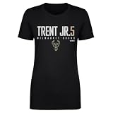 500 LEVEL Gary Trent Jr. Milwaukee Bucks Shirt for Women - Gary Trent Jr. Milwaukee Bucks Elite WHT (Black, Large)