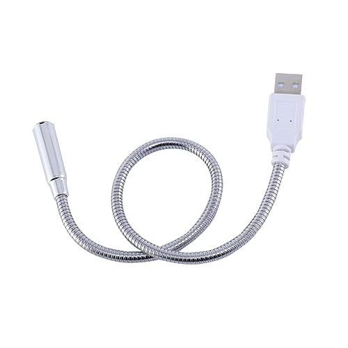 Uonlytech 4pieces Flexible Gooseneck Led Reading Lamp USB-Powered Light for Laptop Desktop for Office Study and Bedroom Use Eye-Caring Design Hours Lifespan