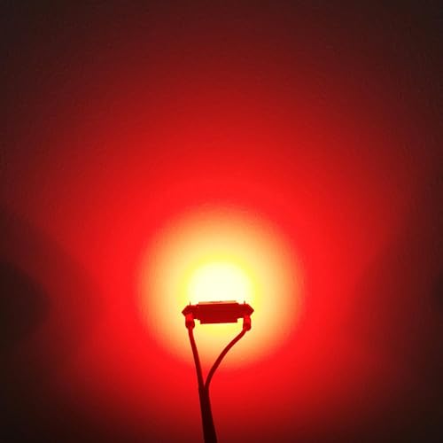 Bombillas LED interior rojo 578 6413 41mm miniatura 5