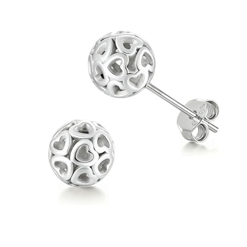 Boucles d'oreilles puces argent 925 CHIC & ARTSY : le cadeau d'anniversaire idéal