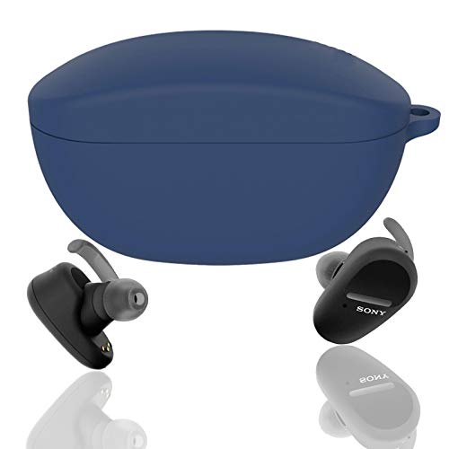 WF-SP800N �P�[�X�yLASTE�z�y2020�N�����z���C�����X�m�C�Y�L�����Z�����O�C���z���V���R�� �J�o�[ �����܂܏[�d�\ �ϏՌ��� �h���h�o �y�ʏ��^ �ی�P�[�X �����h�~ �j�����p ���[�P�[�X �\�j�[ WF-SP800N �p �i�u���[�j