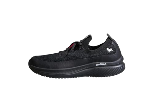 Image of Neeman's Ease Walk Sneakers for Men | Lace - Ups Casual Shoes for Men | Walkers, Walking Shoes | Trendy Stylish Comfortable Shoes | Flexible, Breathable Lightweight Shoes for Men