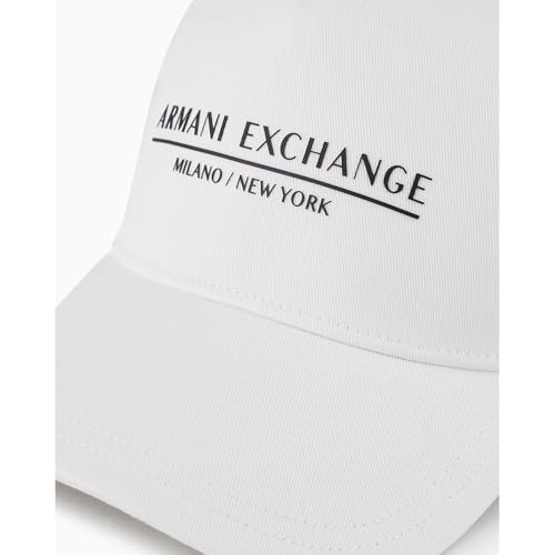 Image of Armani Exchange Men's Milano /New York Logo Baseball Hat