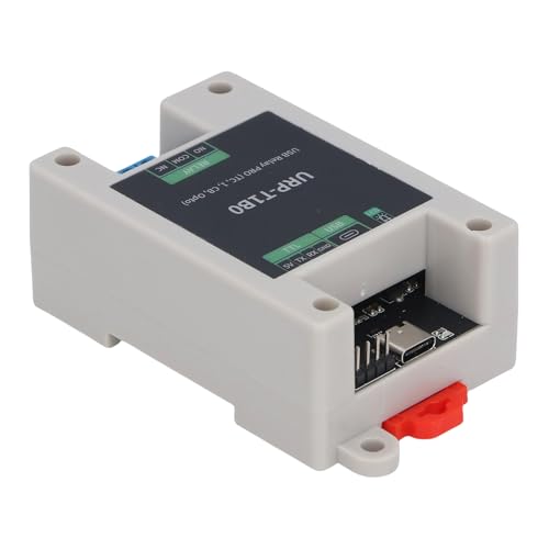 Diyeeni USB Relay, ABS Housing Relay Industrial Grade for Automation Control