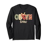 Christmas OBGYN Crew Obstetrics OB GYN Group Team Nurse Xmas Long Sleeve T-Shirt