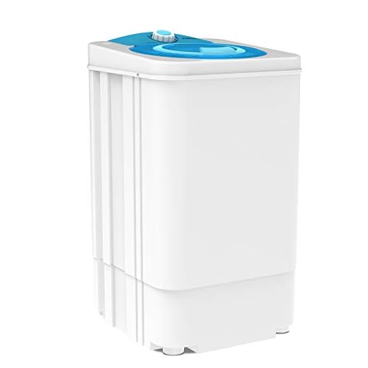 KUPPET Portable Compact Spin Dryer 1500 RPM 110V/8.8lbs(Can only be dried, not washed)